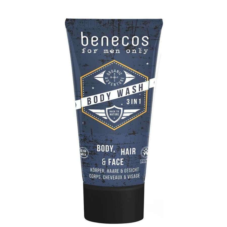 Benecos For Men Only Body Wash 3in1 Sport-Benecos-Hyvinvoinnin Tavaratalo