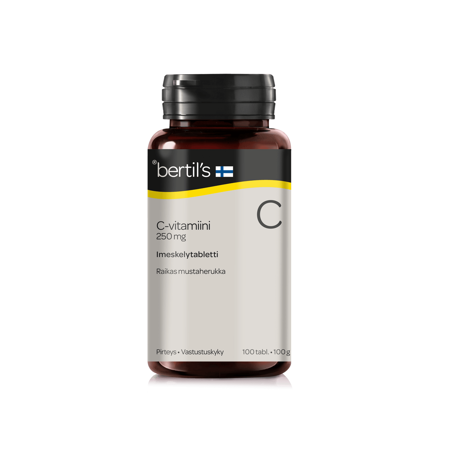 Bertils C-vitamiini 250 mg-Bertils-Hyvinvoinnin Tavaratalo