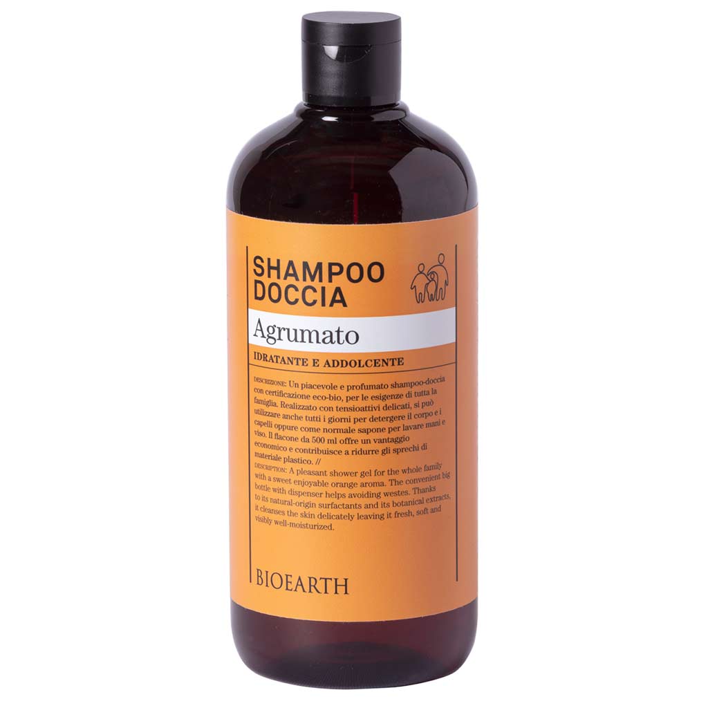 Bioearth Family Shampoo & Suihkugeeli Citrus-Bioearth-Hyvinvoinnin Tavaratalo