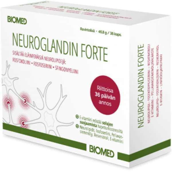 Biomed Neuroglandin Forte-Biomed-Hyvinvoinnin Tavaratalo