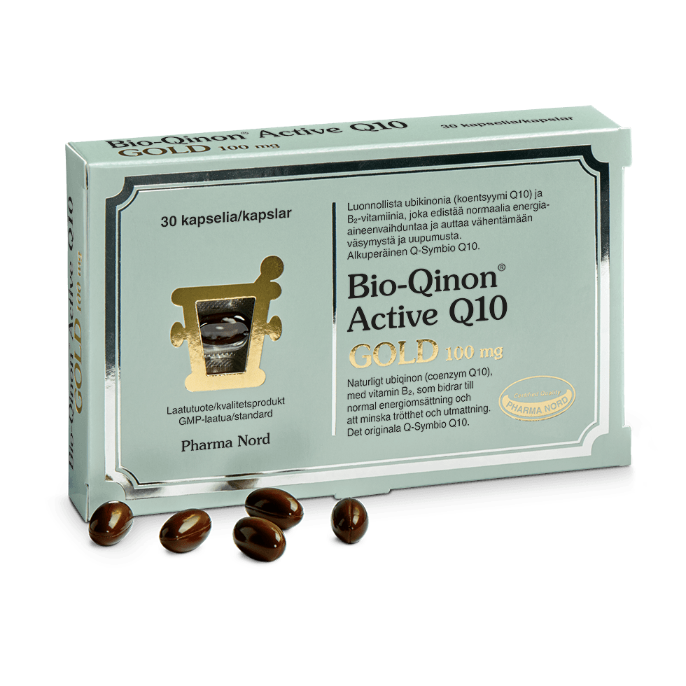 Bio-Qinon Q10 GOLD-Pharma Nord-Hyvinvoinnin Tavaratalo