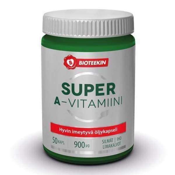 Bioteekin Super A-vitamiini-Bioteekin-Hyvinvoinnin Tavaratalo