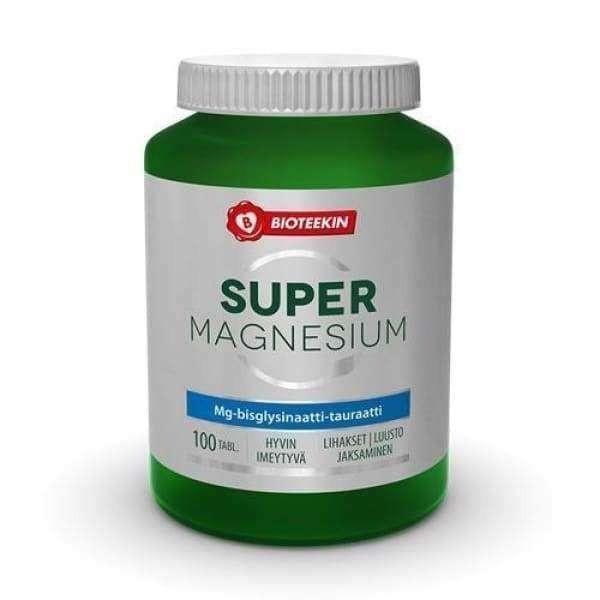 Bioteekin Super Magnesium-Bioteekin-Hyvinvoinnin Tavaratalo