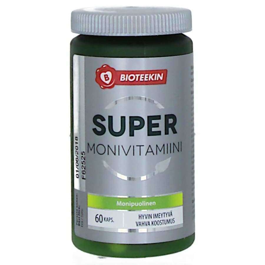 Bioteekin Super Monivitamiini-Bioteekin-Hyvinvoinnin Tavaratalo