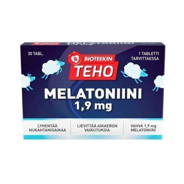 Bioteekin Teho Melatoniini-Bioteekin-Hyvinvoinnin Tavaratalo