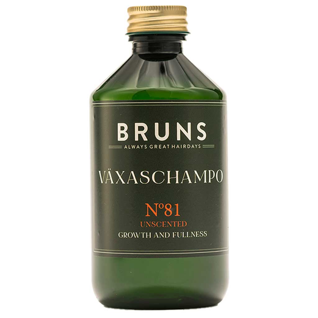 BRUNS Products Nº81 VÄXASCHAMPO Hiusten kasvua edistävä shampoo-Bruns Products-Hyvinvoinnin Tavaratalo