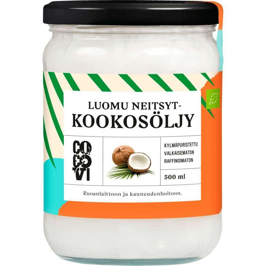 CocoVi Luomu Kookosöljy-CocoVi-Hyvinvoinnin Tavaratalo
