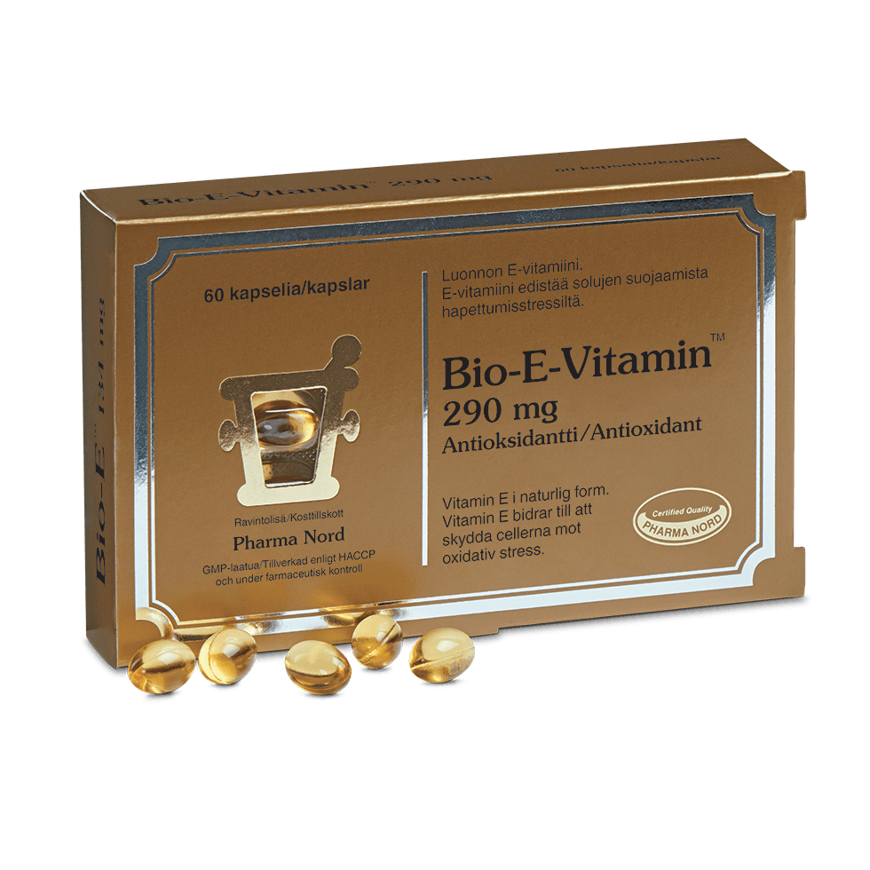 Bio-E-Vitamin 290 mg-Pharma Nord-Hyvinvoinnin Tavaratalo
