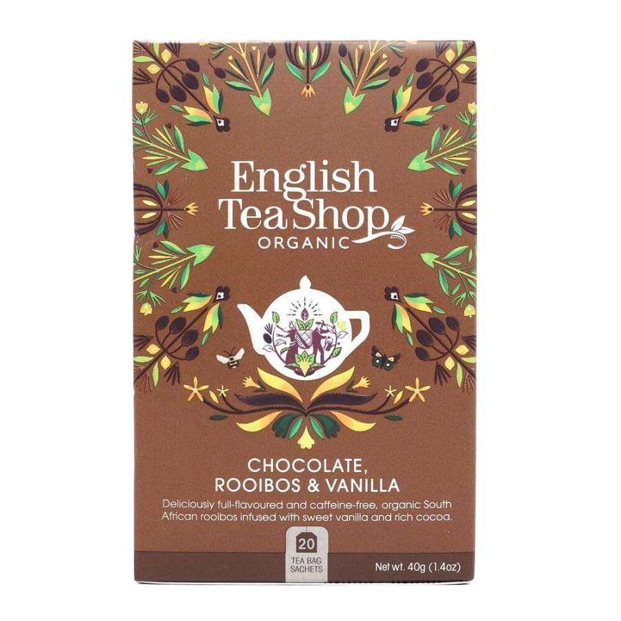 English Tea Shop Luomu Suklaa-Rooibos-Vanilja Tee-English Tea Shop-Hyvinvoinnin Tavaratalo