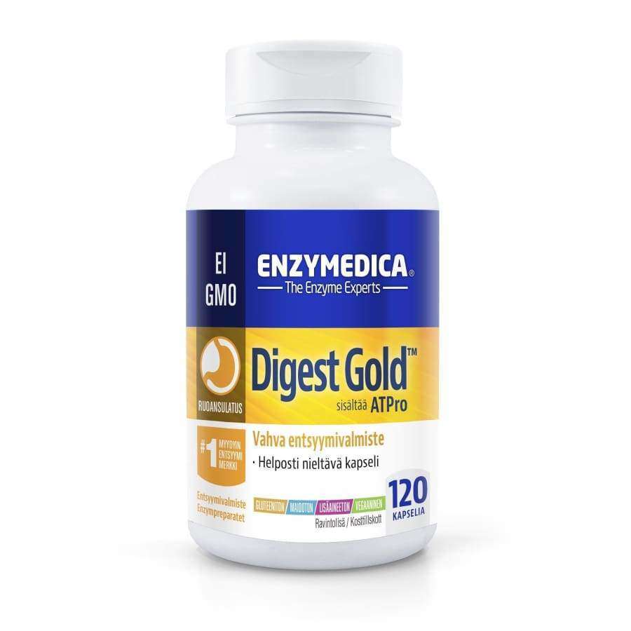 Enzymedica Digest Gold ruoansulatusentsyymi-Enzymedica-Hyvinvoinnin Tavaratalo