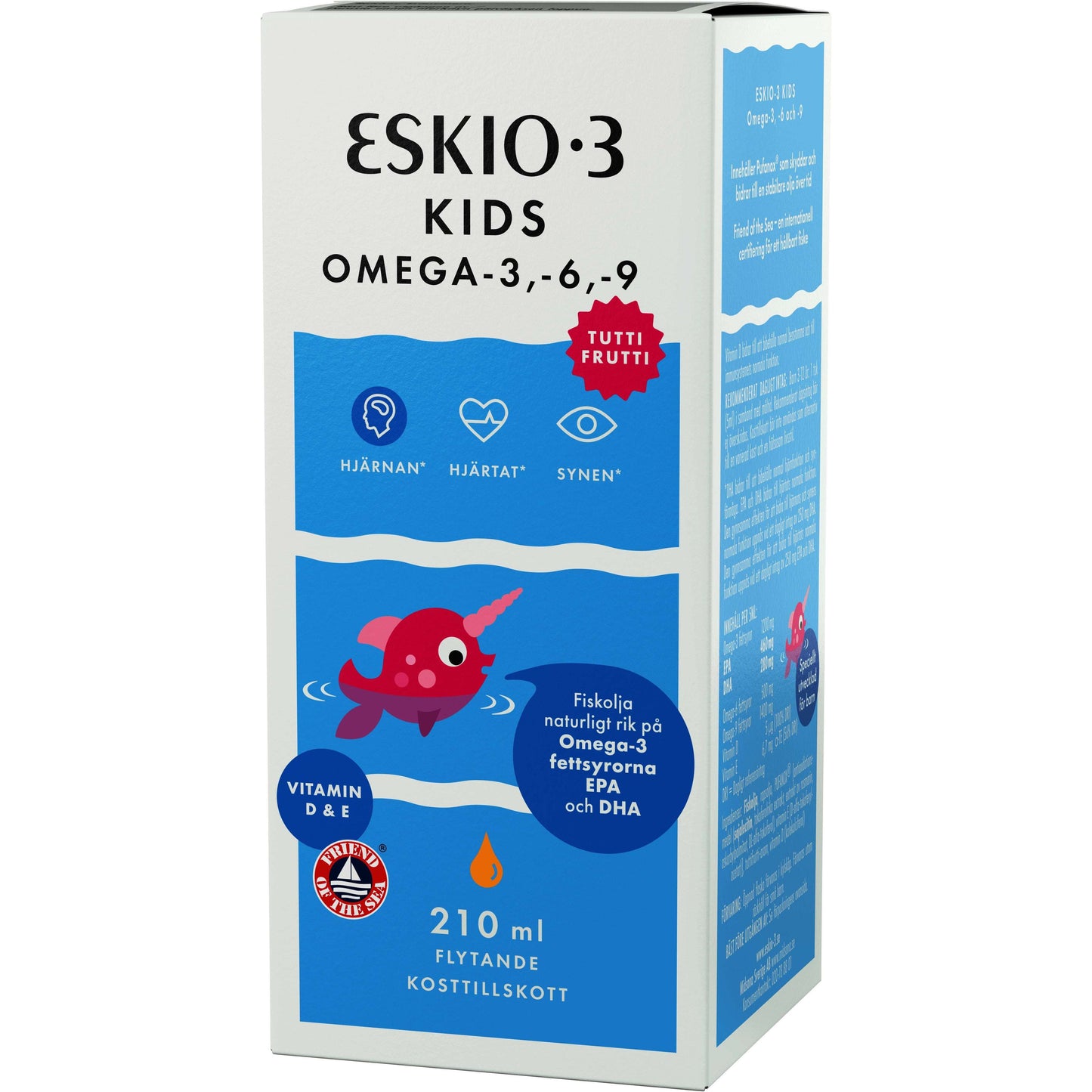 Eskio-3 Kids Kalaöljy Tuttifrutti-Eskio-3-Hyvinvoinnin Tavaratalo