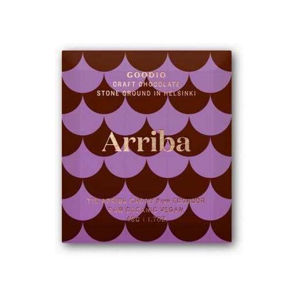 Goodio Luomu Arriba Raakasuklaa 71%-Goodio-Hyvinvoinnin Tavaratalo