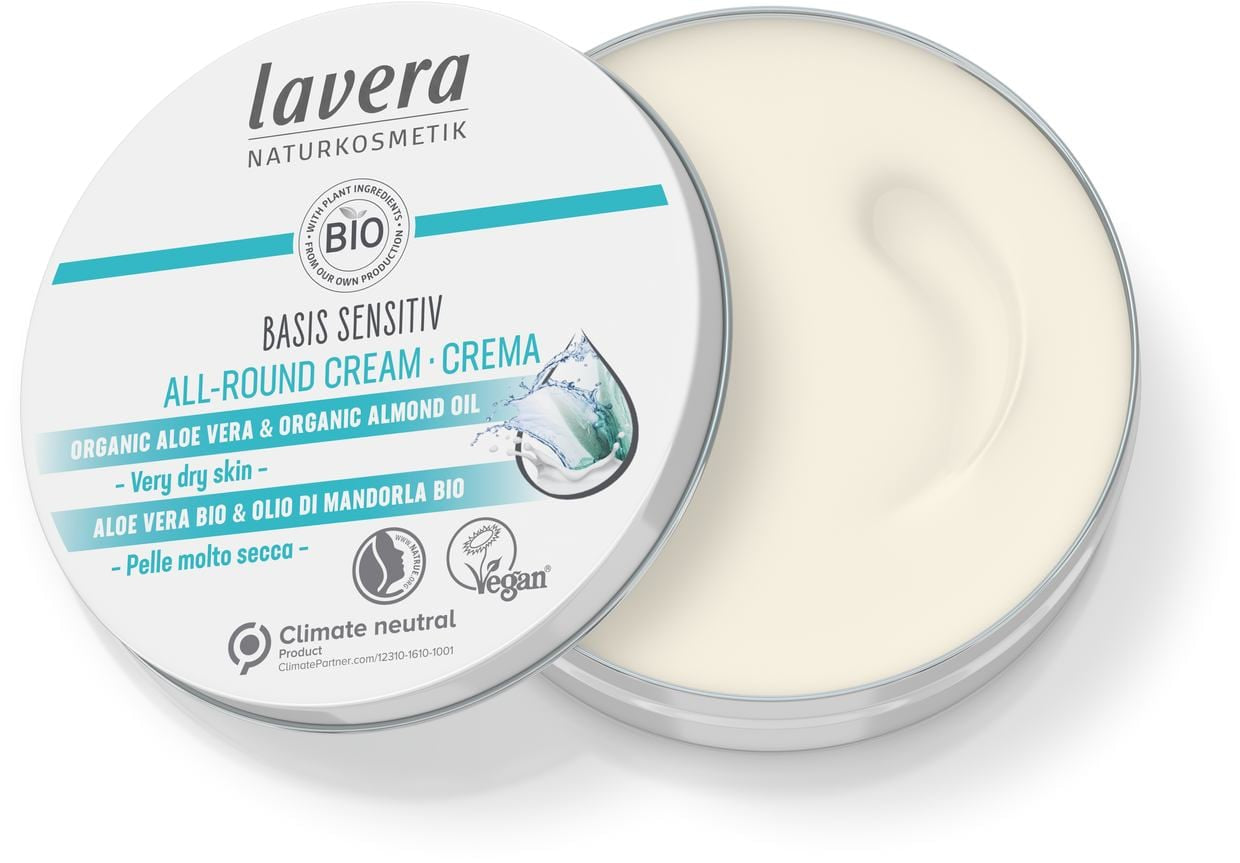 Lavera Basis Sensitiv All-round Cream Kosteusvoide-Lavera-Hyvinvoinnin Tavaratalo