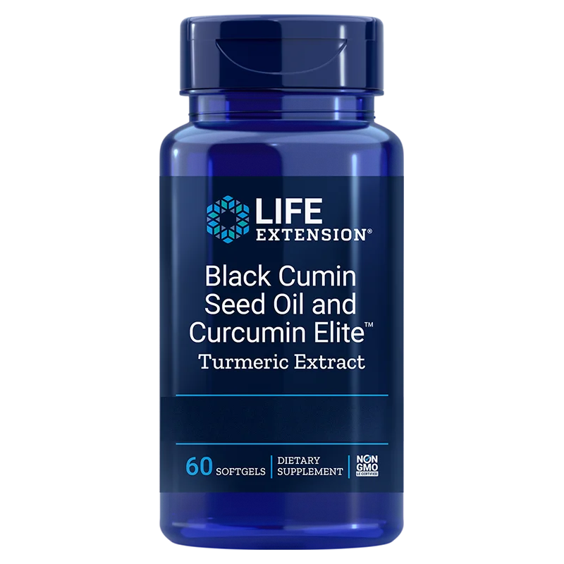 Life Extension Black Cumin Seed Oil with Curcumin Elite-Life Extension-Hyvinvoinnin Tavaratalo