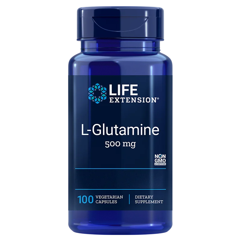Life Extension L-Glutamine-Life Extension-Hyvinvoinnin Tavaratalo