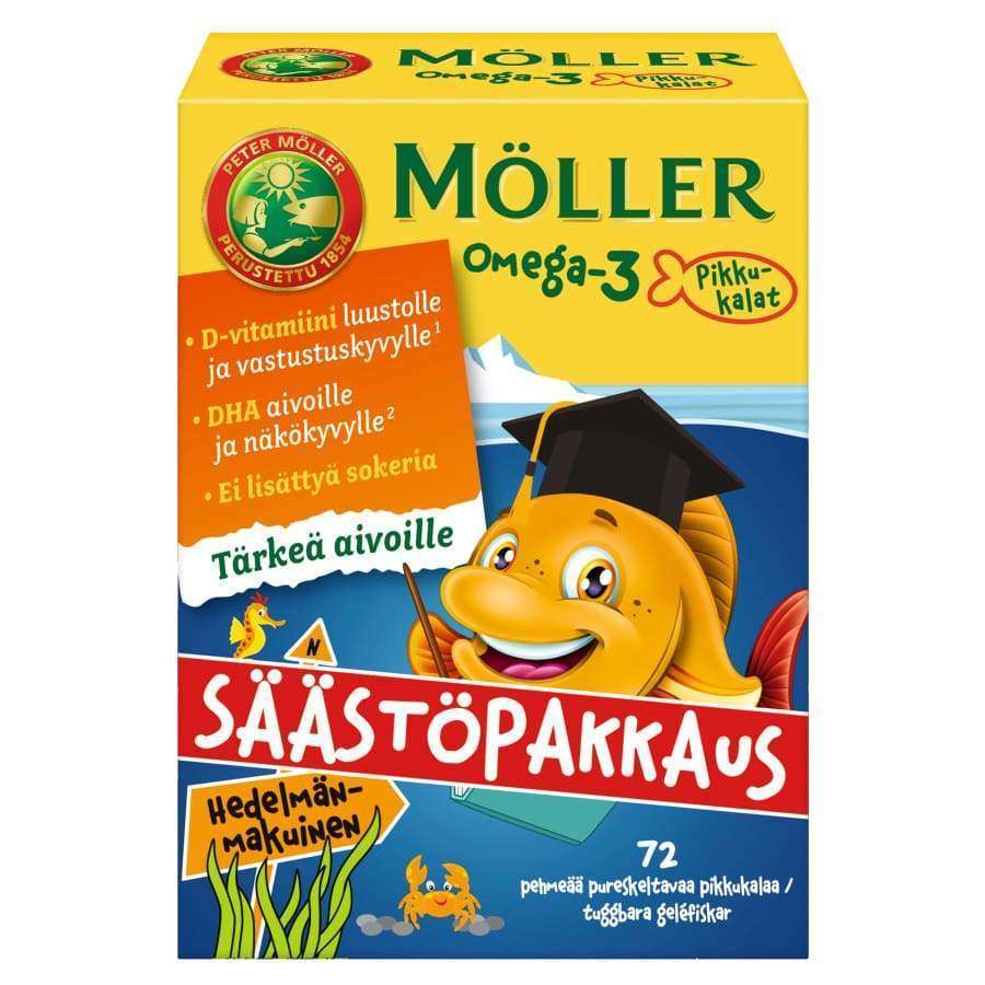 Möller Omega-3 Pikkukalat-Möller-Hyvinvoinnin Tavaratalo