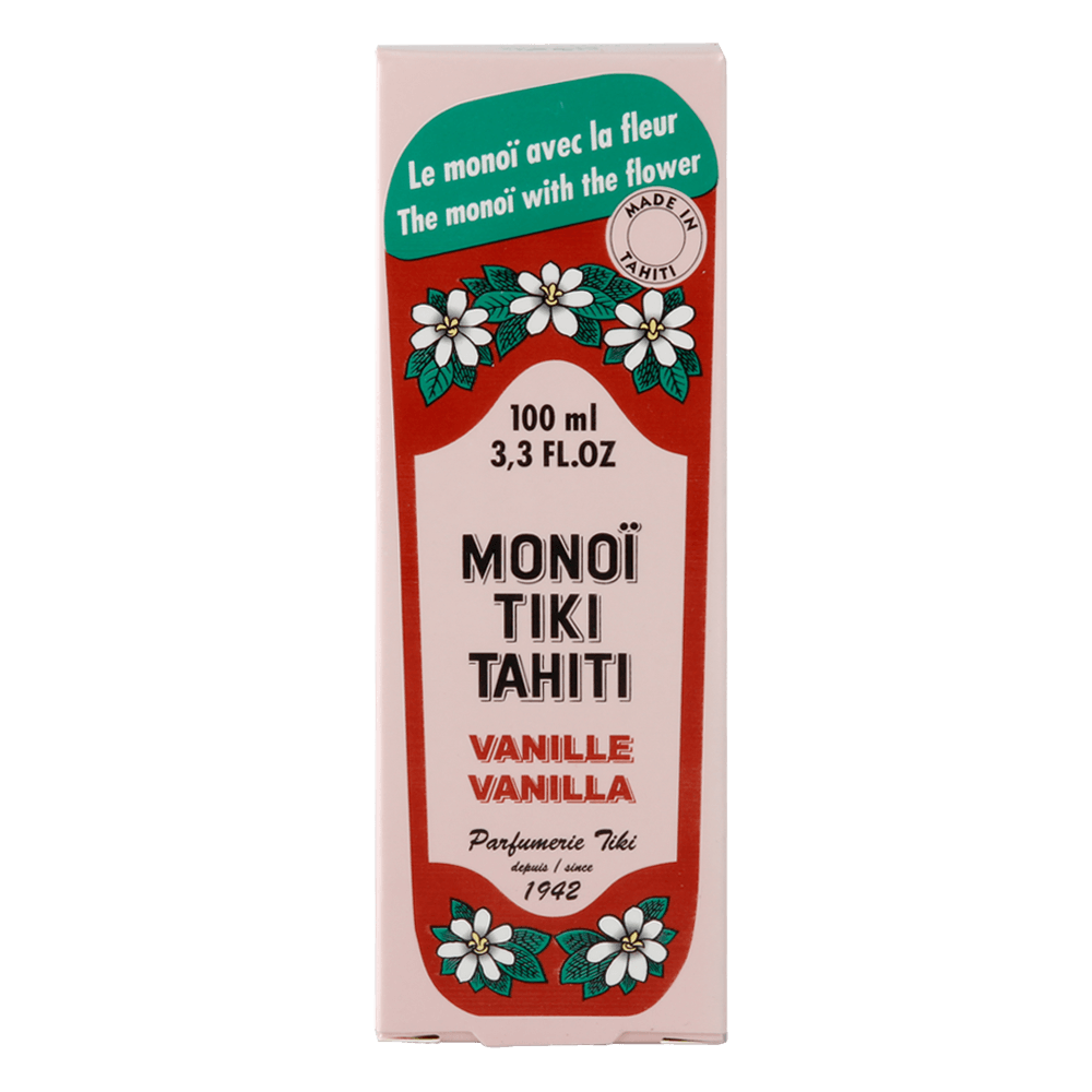 Parfumerie Tiki Monoi-öljy Vanilja-Parfumeria Tiki-Hyvinvoinnin Tavaratalo
