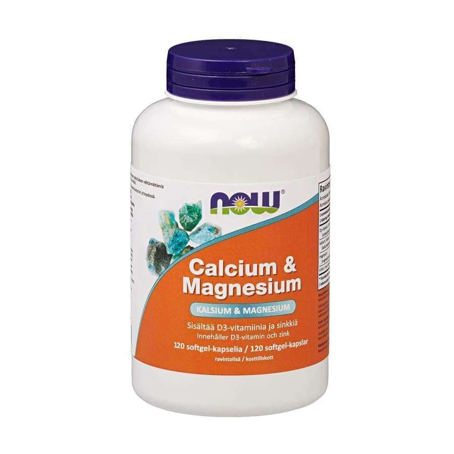 Now Foods Calcium & Magnesium-Now Foods-Hyvinvoinnin Tavaratalo