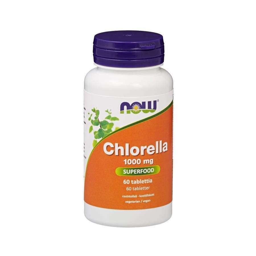 Now Foods Chlorella 1000 mg-Now Foods-Hyvinvoinnin Tavaratalo