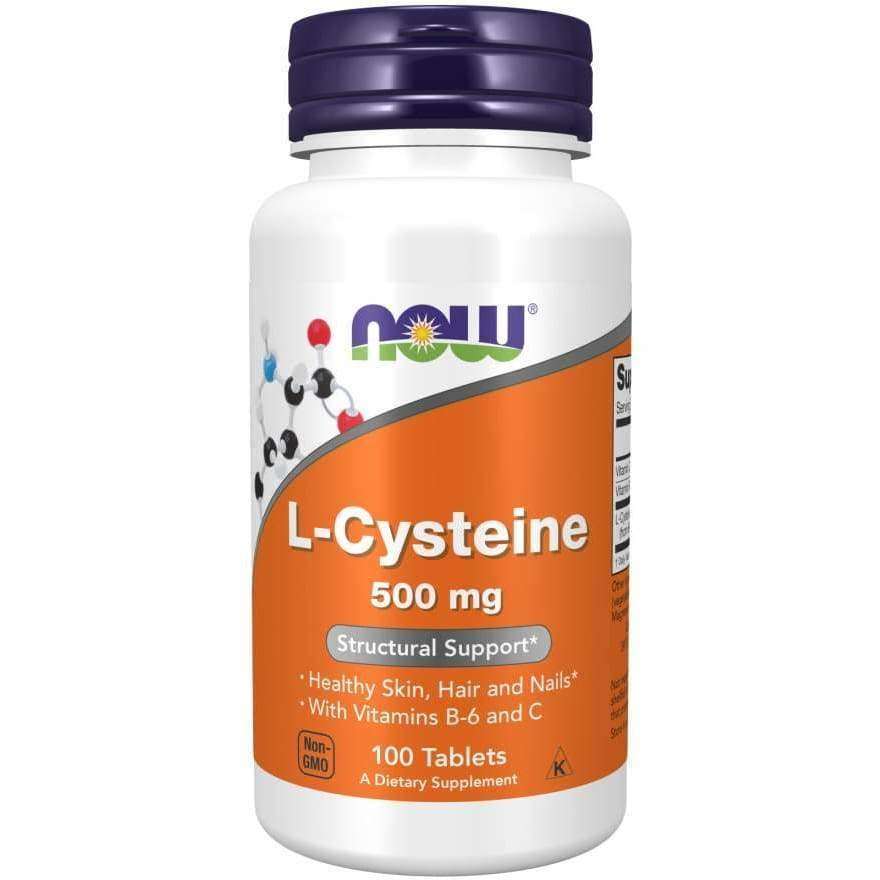 Now Foods L-Kysteiini 500 mg-Now Foods-Hyvinvoinnin Tavaratalo