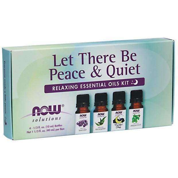 Now Foods Let There Be Peace & Quiet Relaxin Essential Oils Kit-Now Foods-Hyvinvoinnin Tavaratalo