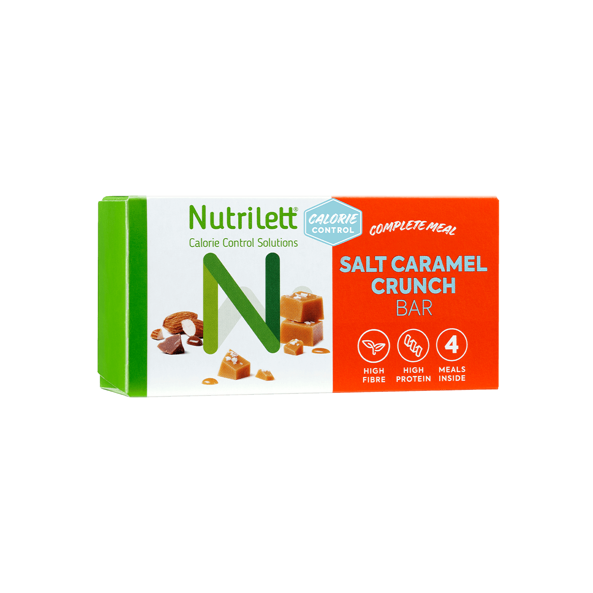 Nutrilett Ateriankorvikepatukka Salt Caramel Crunch Bar 4-pack-Nutrilett-Hyvinvoinnin Tavaratalo