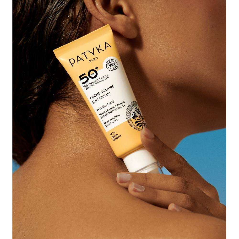 Patyka Face Sun Cream SPF50+ Aurinkovoide kasvoille-Patyka-Hyvinvoinnin Tavaratalo