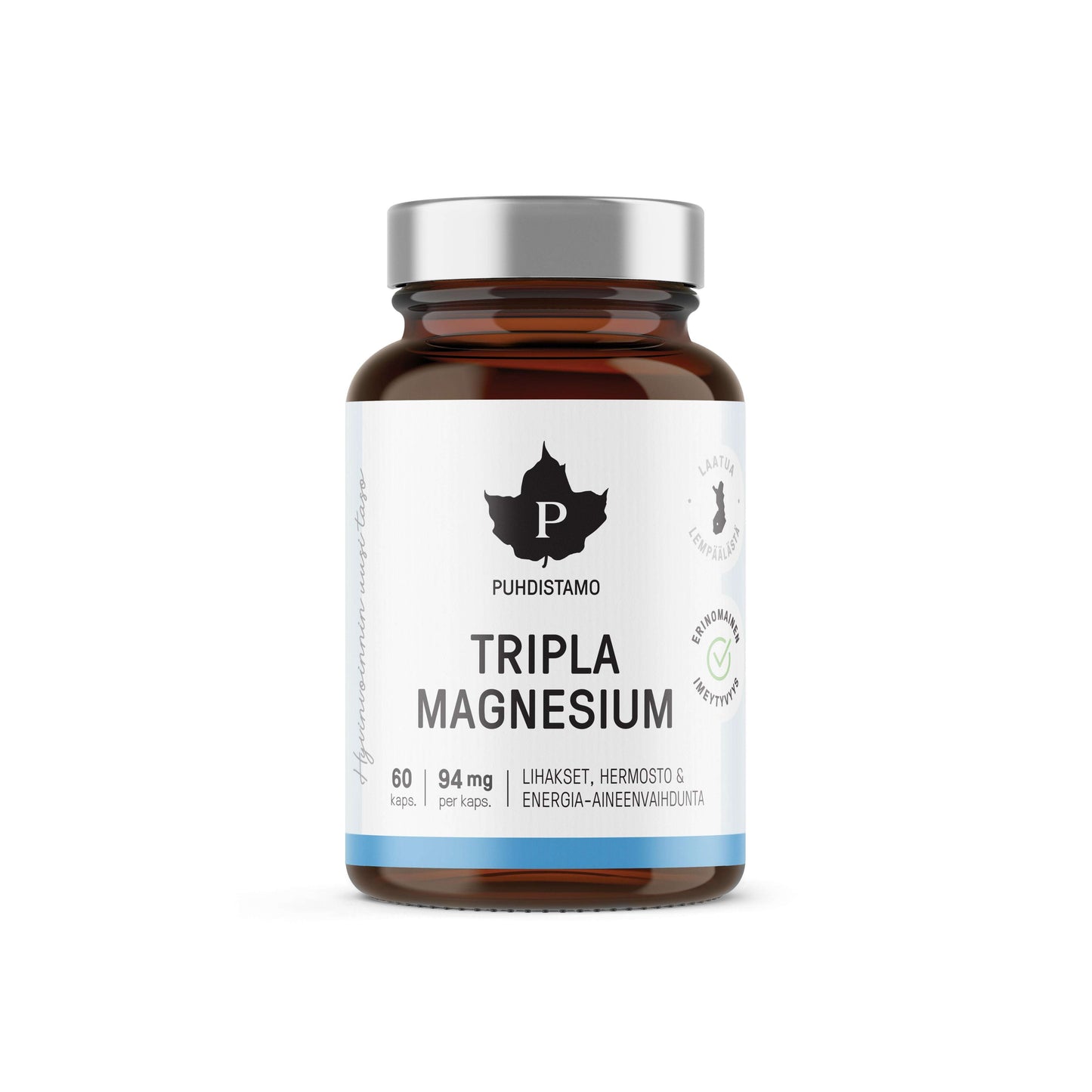 Puhdistamo Tripla Magnesium-Puhdistamo-Hyvinvoinnin Tavaratalo