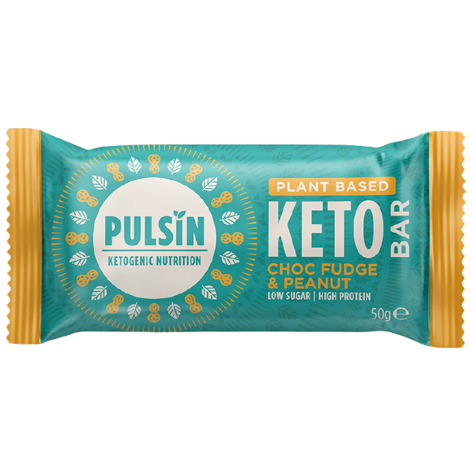 Pulsin KETO Proteiinipatukka Suklaafudge & Maapähkinä-Pulsin-Hyvinvoinnin Tavaratalo