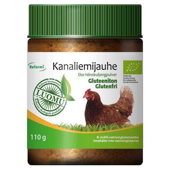 Reformi Luomu Kanaliemijauhe-Reformi-Hyvinvoinnin Tavaratalo