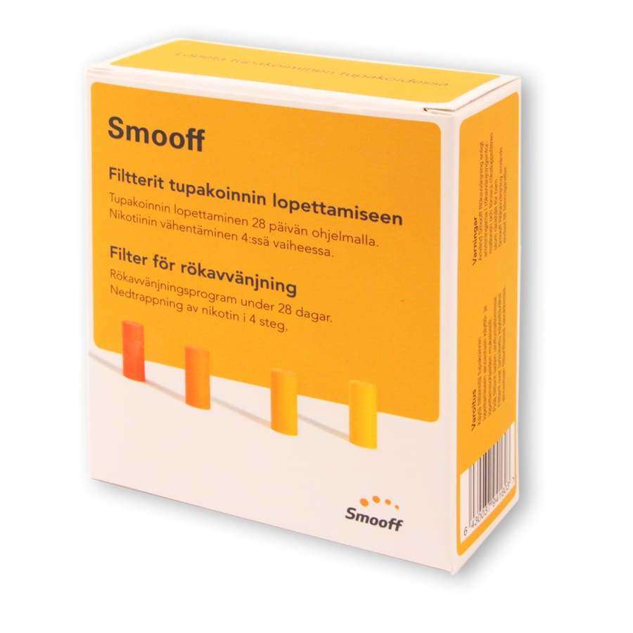 Smooff Filtterit tupakoinnin lopettamiseen-Sabora Pharma-Hyvinvoinnin Tavaratalo