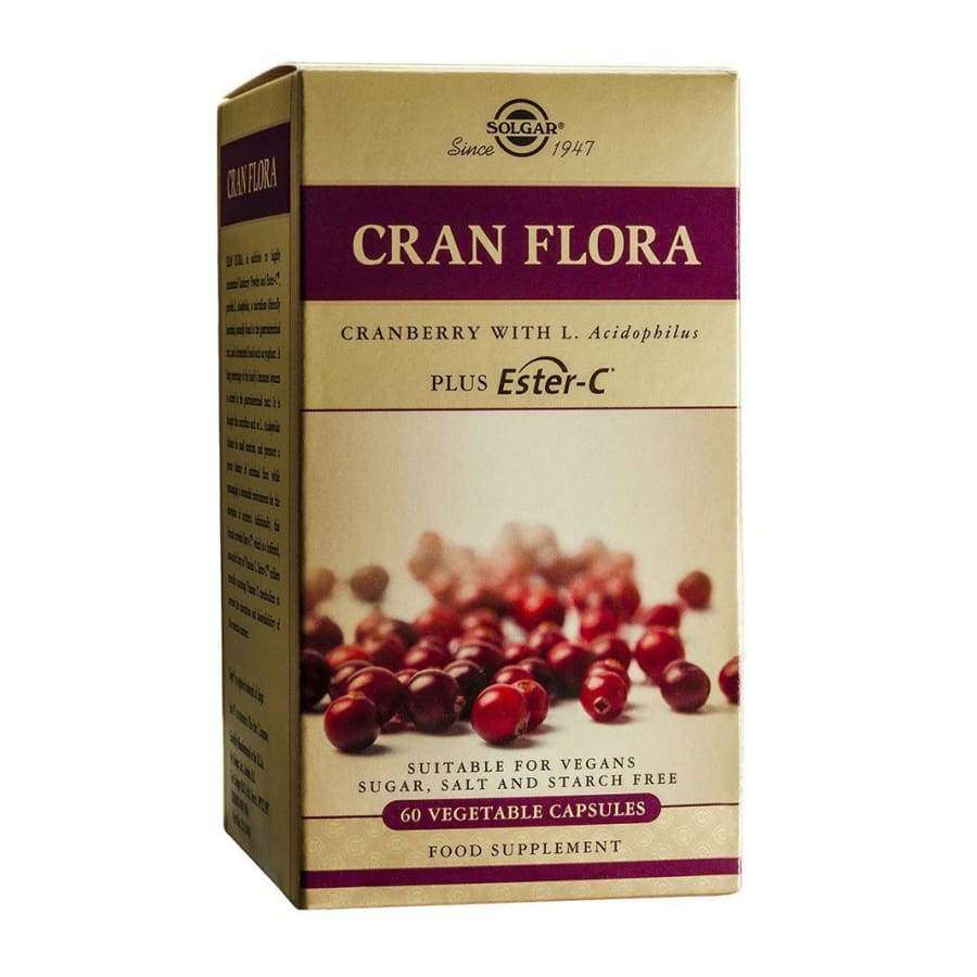 Solgar Cran Flora probiooteilla-Solgar-Hyvinvoinnin Tavaratalo