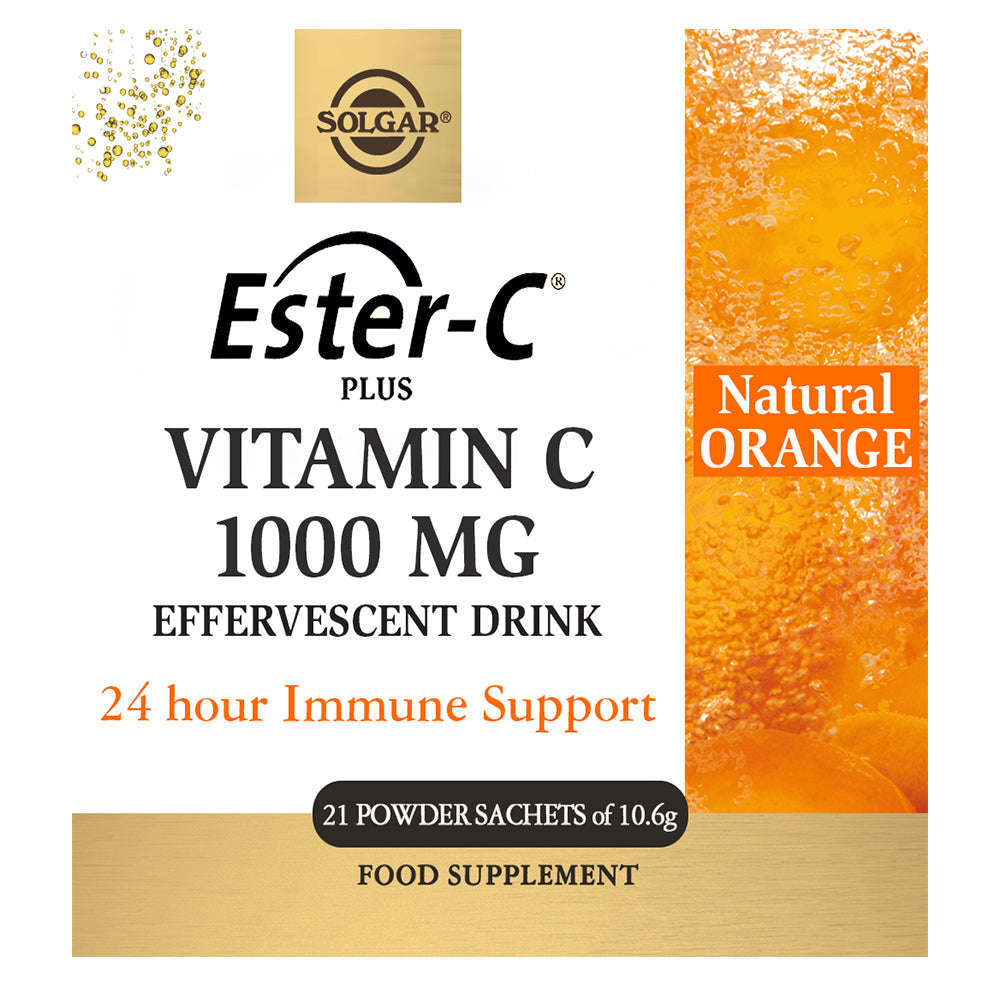 Solgar Ester-C® Plus Vitamin C 1000 mg Elektrolyyttijuomajauhe-Solgar-Hyvinvoinnin Tavaratalo