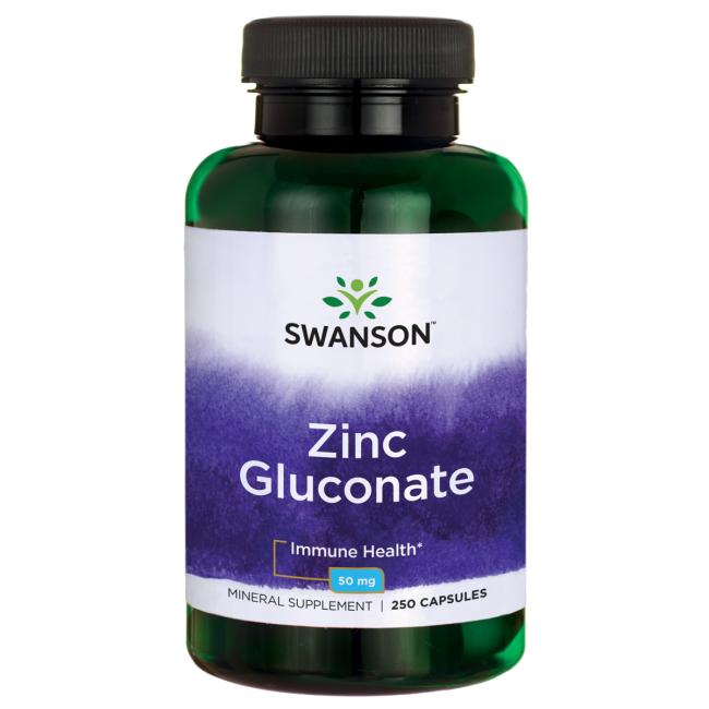 Swanson Zinc Gluconate 50 mg-Swanson-Hyvinvoinnin Tavaratalo