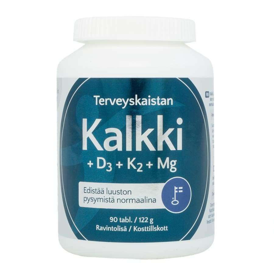 Terveyskaista Kalkki+D3+K2+Mg-Terveyskaista-Hyvinvoinnin Tavaratalo