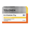 Tolonen D-vitamiini 50 mikrog-Tolonen-Hyvinvoinnin Tavaratalo