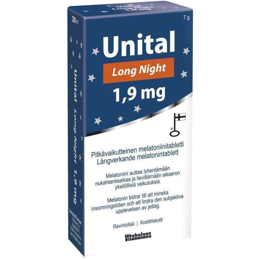 Unital Long Night 1,9 mg-Vitabalans-Hyvinvoinnin Tavaratalo