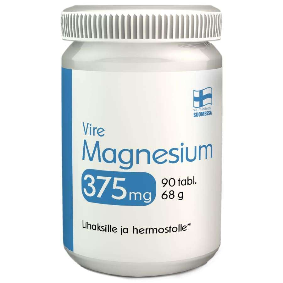 Vire Magnesium 375 mg-Vire-Hyvinvoinnin Tavaratalo