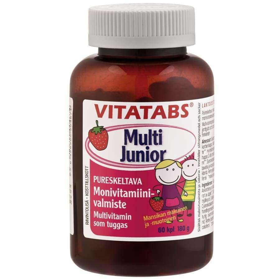 Vitatabs Multi Junior – monivitamiini lasten makuun